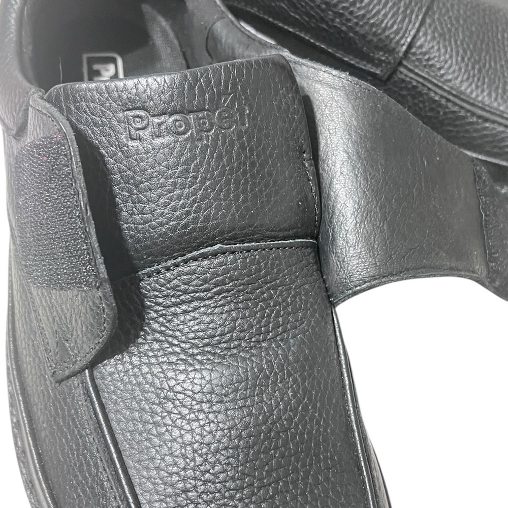 Propet Men's Black Leather Loafers☑️ - Picture 10 of 12